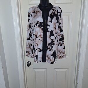 Calvin Klein floral blouse